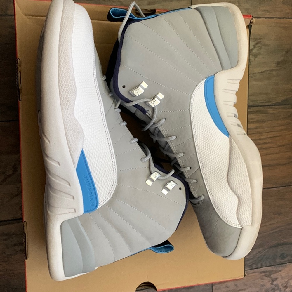 All shoes you are being sold will be cleaned before shipped. Jordan retro 12